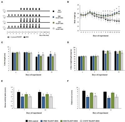 Immunobiotic Lactobacillus jensenii TL2937 Alleviates Dextran Sodium Sulfate-Induced Colitis by Differentially Modulating the Transcriptomic Response of Intestinal Epithelial Cells